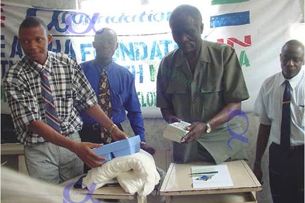 Pharmacy Technician School donation ceremony